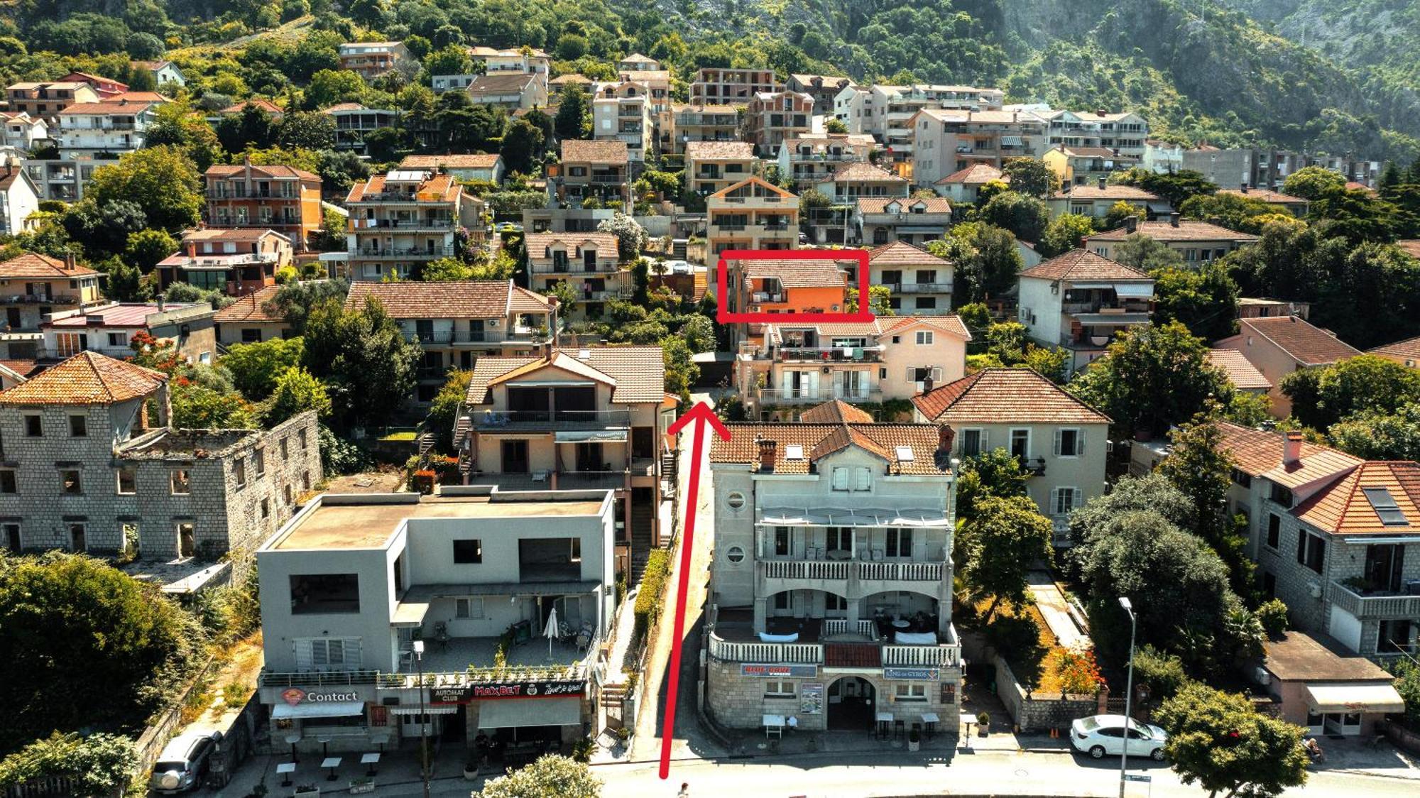 Apartment Busola Cattaro Esterno foto